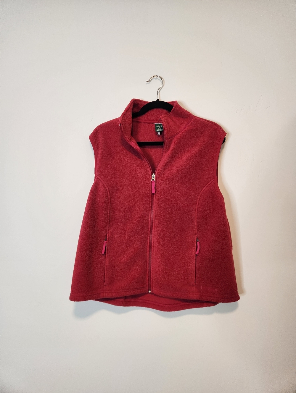 L.L. Bean Womens Fleece Vest Size 1X